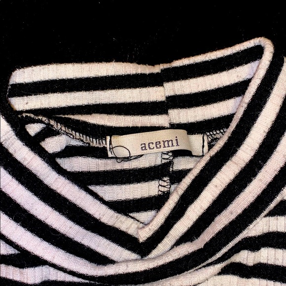 Striped fitting Acemi dress - Picture 3 of 4